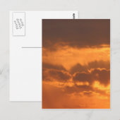 Carte Postale Soleil brillant (Devant / Derrière)