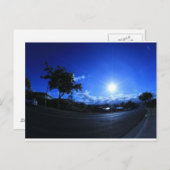 Carte Postale soleil dans le bleu (Devant / Derrière)