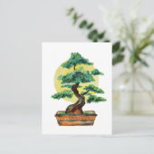 Carte Postale Soleil de Bonsai Tree (Debout devant)