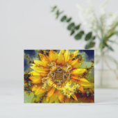 Carte Postale Soleil de fleur (Debout devant)