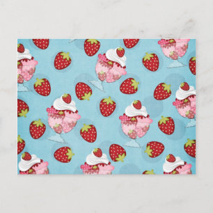 Carte Postale soleil de fraise