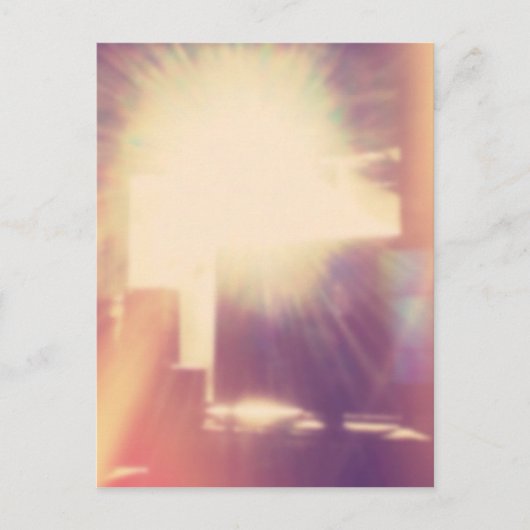Carte Postale Soleil de Hipster (Devant)