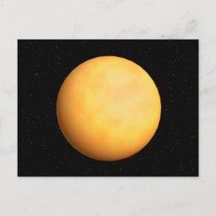 Carte Postale Soleil de l'espace