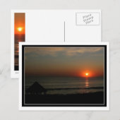 Carte Postale Soleil de plage OBX (Devant / Derrière)