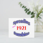 Carte Postale Soleil de propagation 1921 (Debout devant)