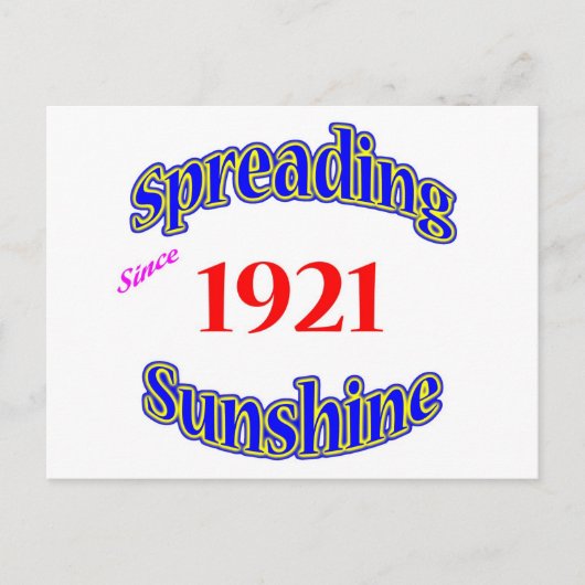 Carte Postale Soleil de propagation 1921 (Devant)