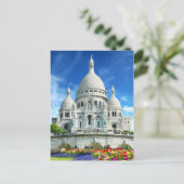Carte Postale Soleil d'été Basilique du Sacre-Coeur France (Debout devant)