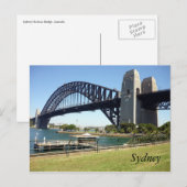 Carte Postale soleil du port de sydney (Devant / Derrière)
