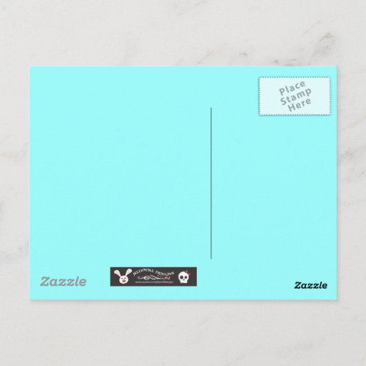 Carte Postale Soleil et fleurs (Dos)