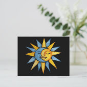 Carte Postale Soleil et Lune (Debout devant)