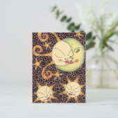 Carte Postale Soleil et lune (Debout devant)