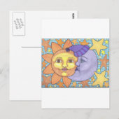 Carte Postale Soleil et Lune 1 (Devant / Derrière)