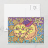 Carte Postale Soleil et Lune 2 (Devant / Derrière)