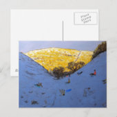 Carte Postale Soleil et neige 2007 (Devant / Derrière)