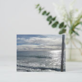 Carte Postale Soleil et vagues (Debout devant)