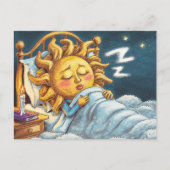 Carte Postale soleil lunaire dans le sommeil (Devant)