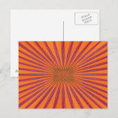 Carte Postale Soleil pourpre (Devant / Derrière)