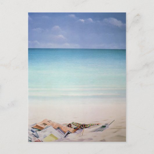 Carte Postale Soleil sable et argent I (Devant)
