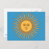 Carte Postale Soleil Soleil (Devant / Derrière)