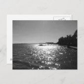 Carte Postale Soleil sur l'eau (Devant / Derrière)