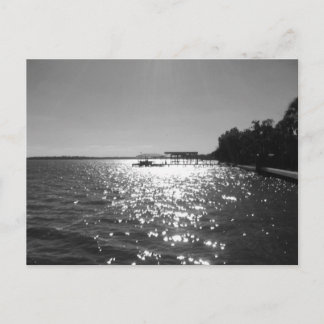 Carte Postale Soleil sur l'eau