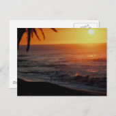 Carte Postale Soleil sur l'eau (Devant / Derrière)