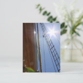 Carte Postale Soleil sur vos voiles (Debout devant)