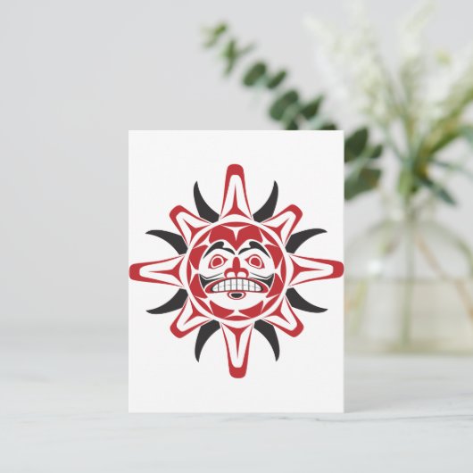 Carte Postale Soleil Tlingit (Debout devant)