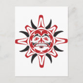 Carte Postale Soleil Tlingit (Devant)