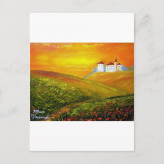 Carte Postale Soleil toscan