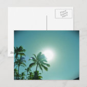 Carte Postale Soleil tropical (Devant / Derrière)