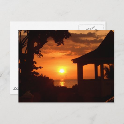 Carte Postale Soleil V (Devant / Derrière)