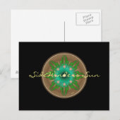 Carte Postale Soleil vert (Devant / Derrière)