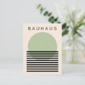 Carte Postale Soleil vert du Bauhaus (Debout devant)