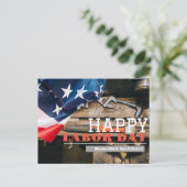 Carte Postale Solidarité Travailleur Unité Fête du Travail avec (Debout devant)