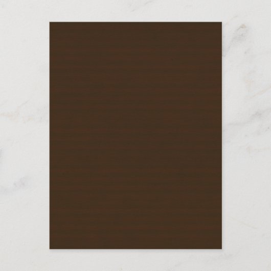 CARTE POSTALE SOLIDE CHOCOLAT BROWN ARRIÈRE - PLAN MODÈLE TEXTUR (Devant)