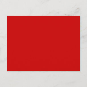 Carte Postale Solides rouges + Couleur personnalisée