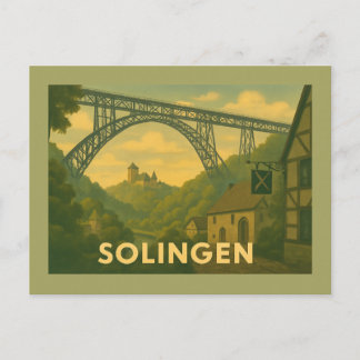 Carte Postale Solingen Allemagne Art de Ville