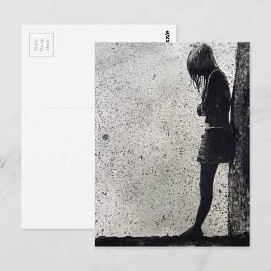 Carte Postale Solitude (Devant / Derrière)