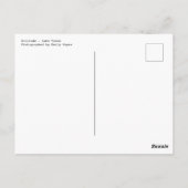 Carte Postale Solitude (Dos)