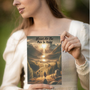 Carte Postale Solitude dans les montagnes