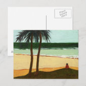 Carte Postale Solitude maritime 2006 (Devant / Derrière)