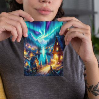 Carte Postale Solitudes Haven : Une retraite Cabine