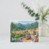 Carte Postale Sóller Espagne (Debout devant)
