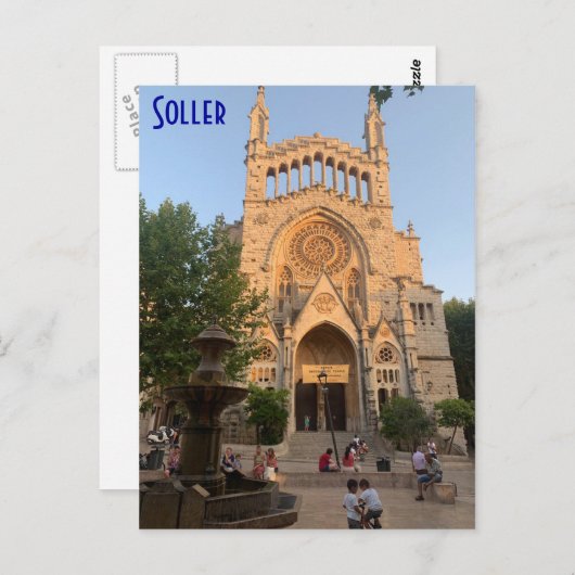 Carte Postale Soller - Majorque (Devant / Derrière)