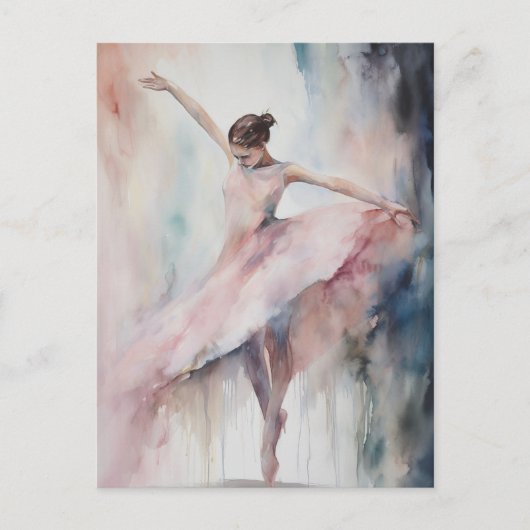 Carte postale Solo Ballet Dancer (Devant)