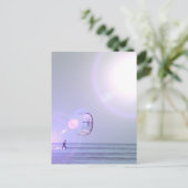 Carte Postale Solo Kiteboard (Debout devant)