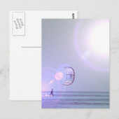 Carte Postale Solo Kiteboard (Devant / Derrière)