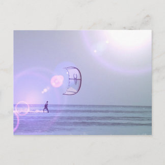 Carte Postale Solo Kiteboard