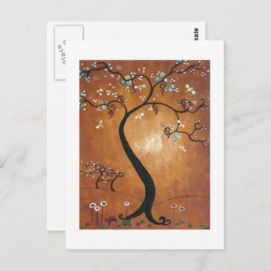 Carte Postale Solstice d'été (Devant / Derrière)